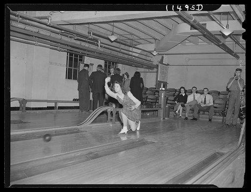 Washington, D.C. The Chevy Chase Bowling Alley