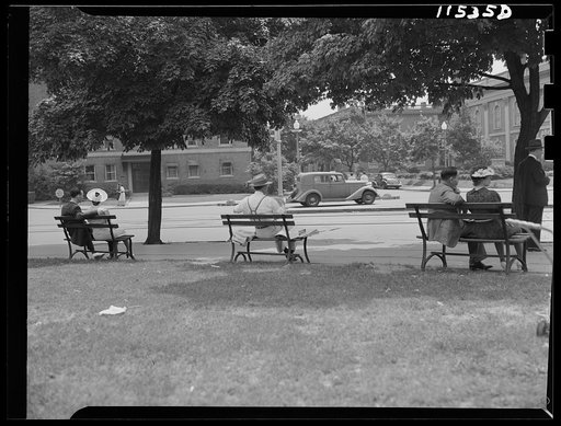 Washington, D.C. In the park at 16th and Harvard Streets, N.W.
