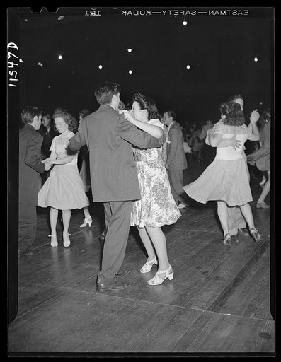 Washington, D.C. Couples dancing at the Uline Arena