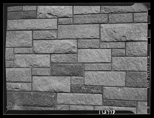 Texture background for motion picture and filmstrip titles. Stone wall