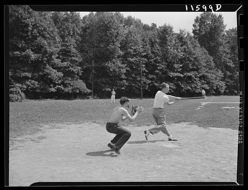Washington, D.C. Baseball game in Rock Creek Park