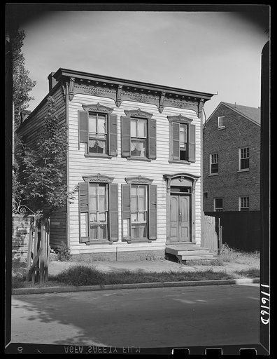 Washington, D.C. Old frame house in Georgetown