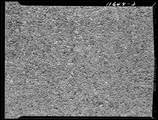Washington, D.C. Pebble-textured wall in Meridian Hill Park