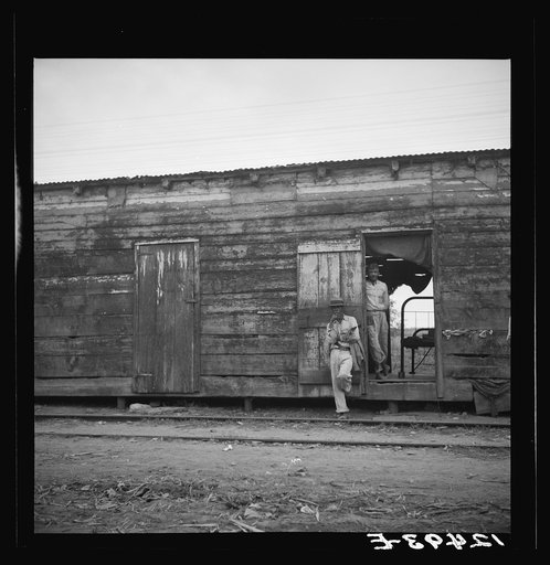 Company housing for sugar workers. Ponce, Puerto Rico