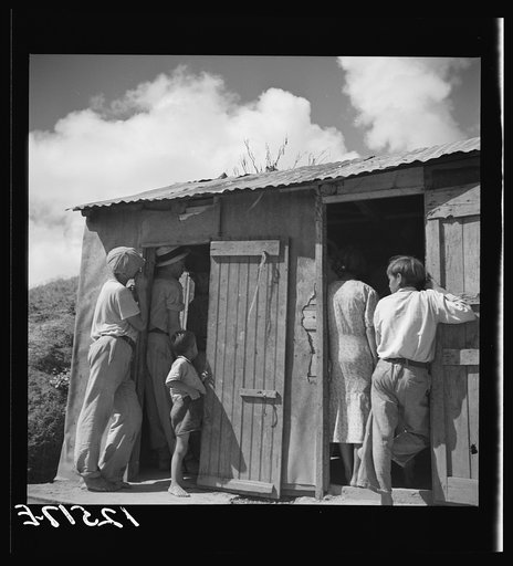Exterior of country store in the hills. Puerto Rico