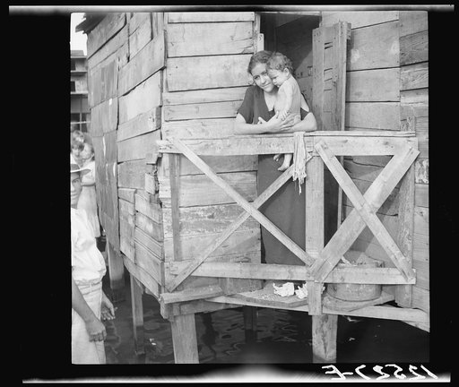 In the workers' quarter of Porta de Tierra. San Juan, Puerto Rico