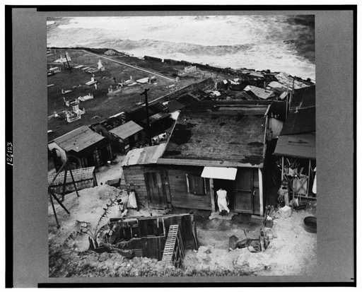 In the workers' quarter of La Perla. San Juan, Puerto Rico