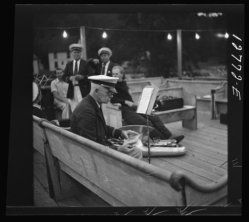 Band concert. Lincoln, Vermont