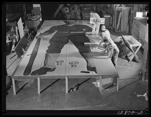 Defense bond display. Grand Central Station, New York City