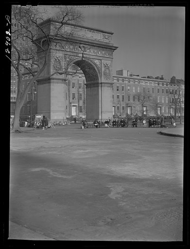 New York, New York. Washington Square Arch