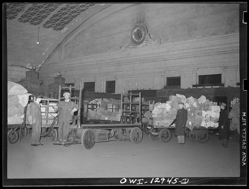 Washington, D.C. Mail platform at the Union Station