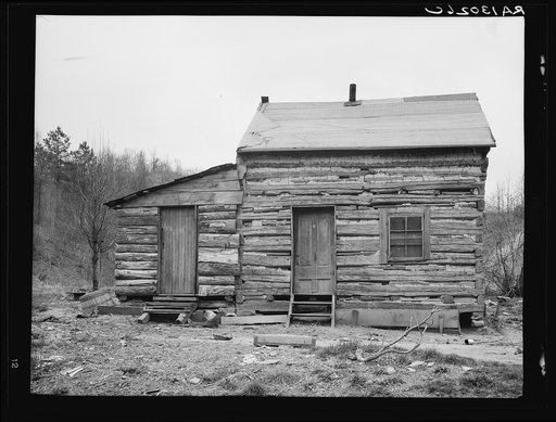 Home of family to be resettled. Ross-Hocking land project, Ohio