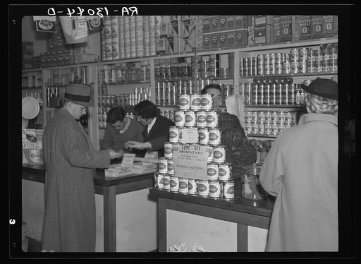 Cooperative store of Arthurdale project. Reedsville, West Virginia
