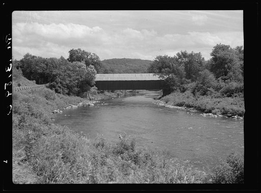 Covered bridge at Wallingford, Vermont