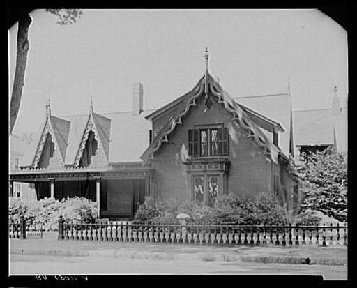 Victorian house built when the Amoskeag mills were booming. Manchester, New Hampshire