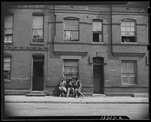 Washington, D.C. Apartment house at 1739 Seaton Road