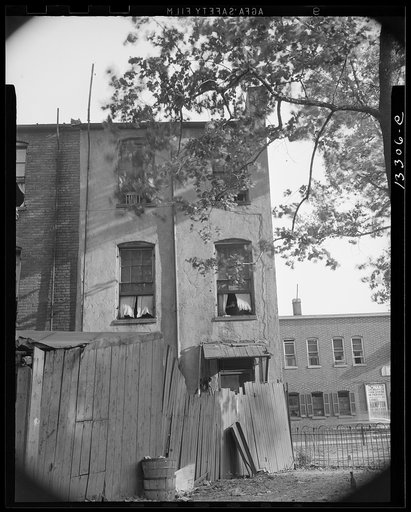 Washington, D.C. A home on Seaton Road in the Northwest area