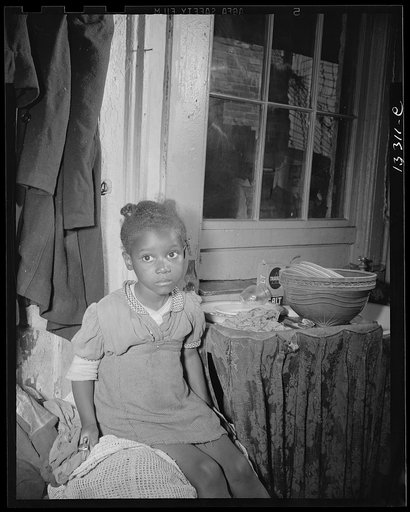 Washington, D.C. Young girl who lives near the Capitol
