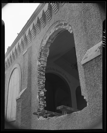 Washington, D.C. Church being wrecked on Independence Avenue