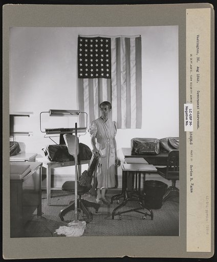 Washington, D.C. Government charwoman
