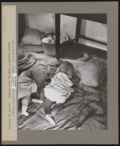 Washington, D.C. Grandchild of Mrs. Ella Watson, a government charwoman