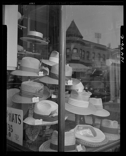 Washington, D.C. Display window at 7th Street and Florida Avenue, N.W.