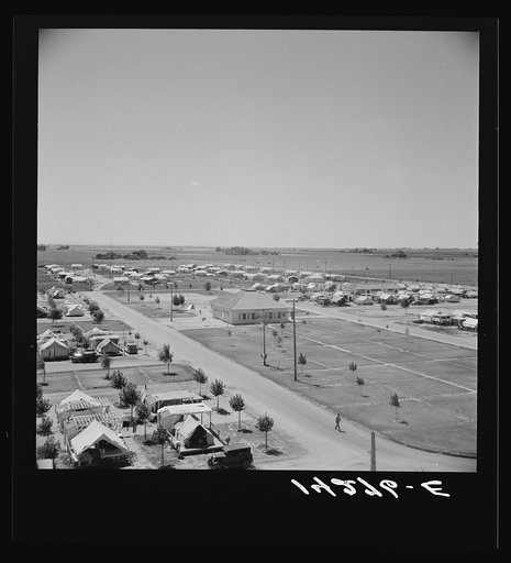 Appeared in Architectural Forum. Farm Security Administration spread