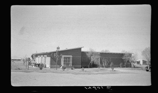 Casa Grande. Community building, adobe construction