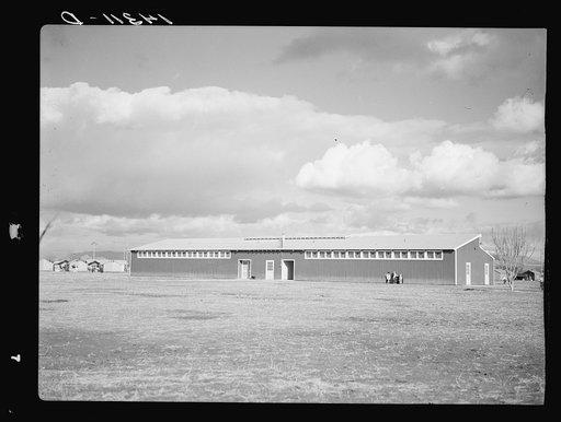Main utility building. Visalia, California