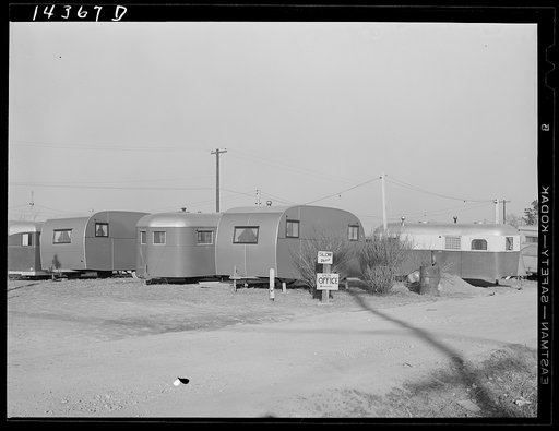 Trailer sales office on U.S. 1 outside of Alexandria, Virginia