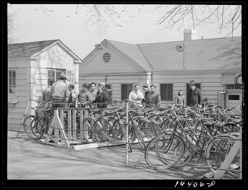 Rent a bicycle, Sunday recreation. Tidal Basin, Washington, D.C.