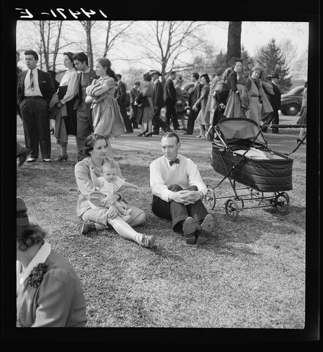 Pa Pa 'as walked holes in his shoes. Cherry Blossom Festival, Washington, D.C.