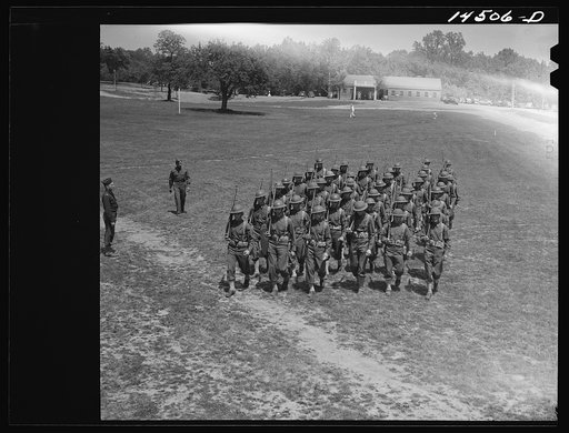 Soldiers at Fort Belvoir, Virginia