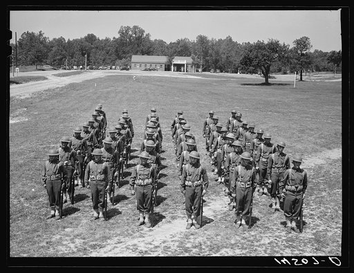 Soldiers at Fort Belvoir, Virginia