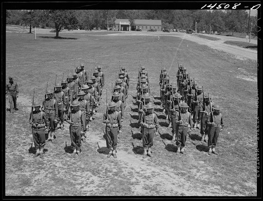 Soldiers at Fort Belvoir, Virginia
