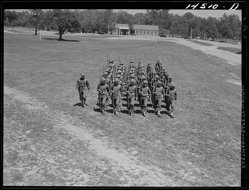 Soldiers at Fort Belvoir, Virginia