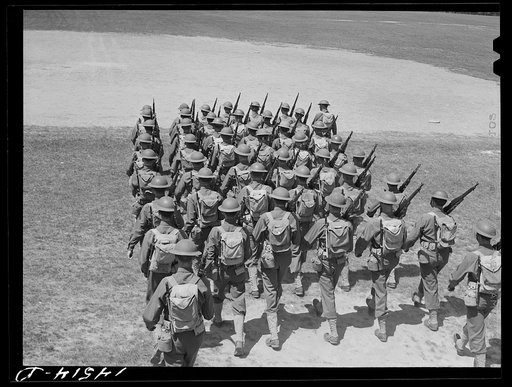 Soldiers at Fort Belvoir, Virginia