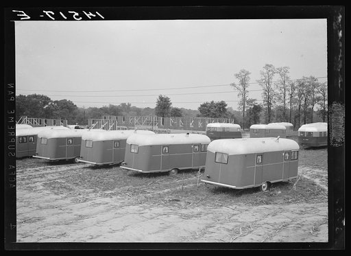 Trailer camp for defense workers at Vultee Aircraft Plant. Nashville, Tennessee