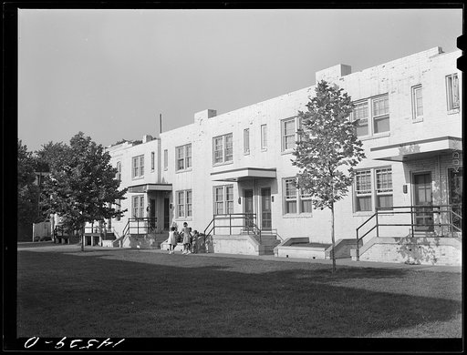 Hopkins Place housing project. Washington, D.C.