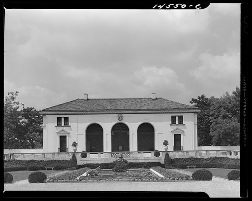 Patio of Pan American Union Building. Washington, D.C.