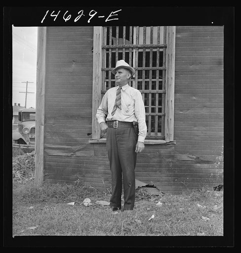 Police Chief Robinson. Childersburg, Alabama