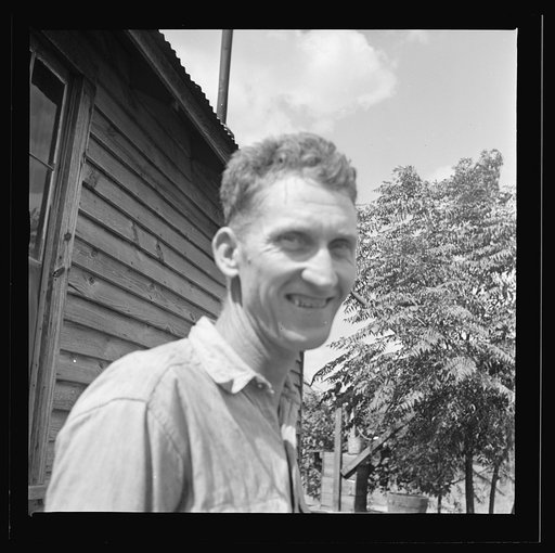 I can make my crop money for next year in a month, said John Fields, tenant living on a small farm seven miles out of town. Farm labor in this section, until 1940, received from sixty cents to one dollar a day, working from sunup to sundown. He works as a carpenter or common laborer. Childersburg, A
