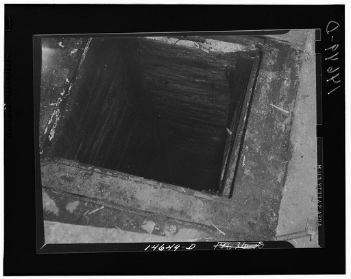 Milaca, Minnesota. Well pit eliminated by installation of pipe and water pump
