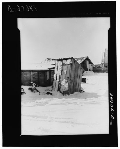 Unsanitary surface privy. Minnesota