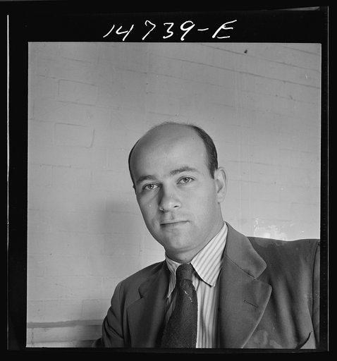 Washington, D.C. Portrait of Jack Delano, Office of War Information photographer