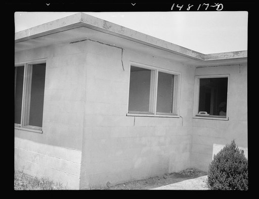 Hightstown, New Jersey. Progress photograph taken during construction of the Jersey homesteads, a U.S. Resettlement Administration project