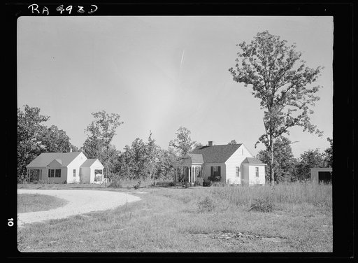 Untitled photo, possibly related to: Houses at Tupelo Homesteads, Mississippi