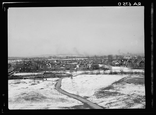 Untitled photo, possibly related to: Model homes community, Radburn, New Jersey
