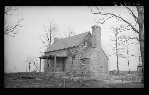 Untitled photo, possibly related to: House at Cumberland Homesteads. Crossville, Tennessee
