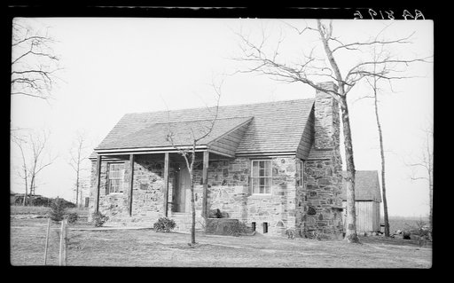 Untitled photo, possibly related to: House at Cumberland Homesteads. Crossville, Tennessee